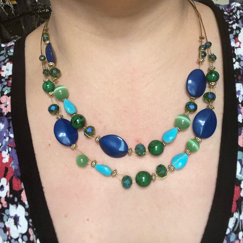 🔹New Directions Beaded Layer Necklace🔹